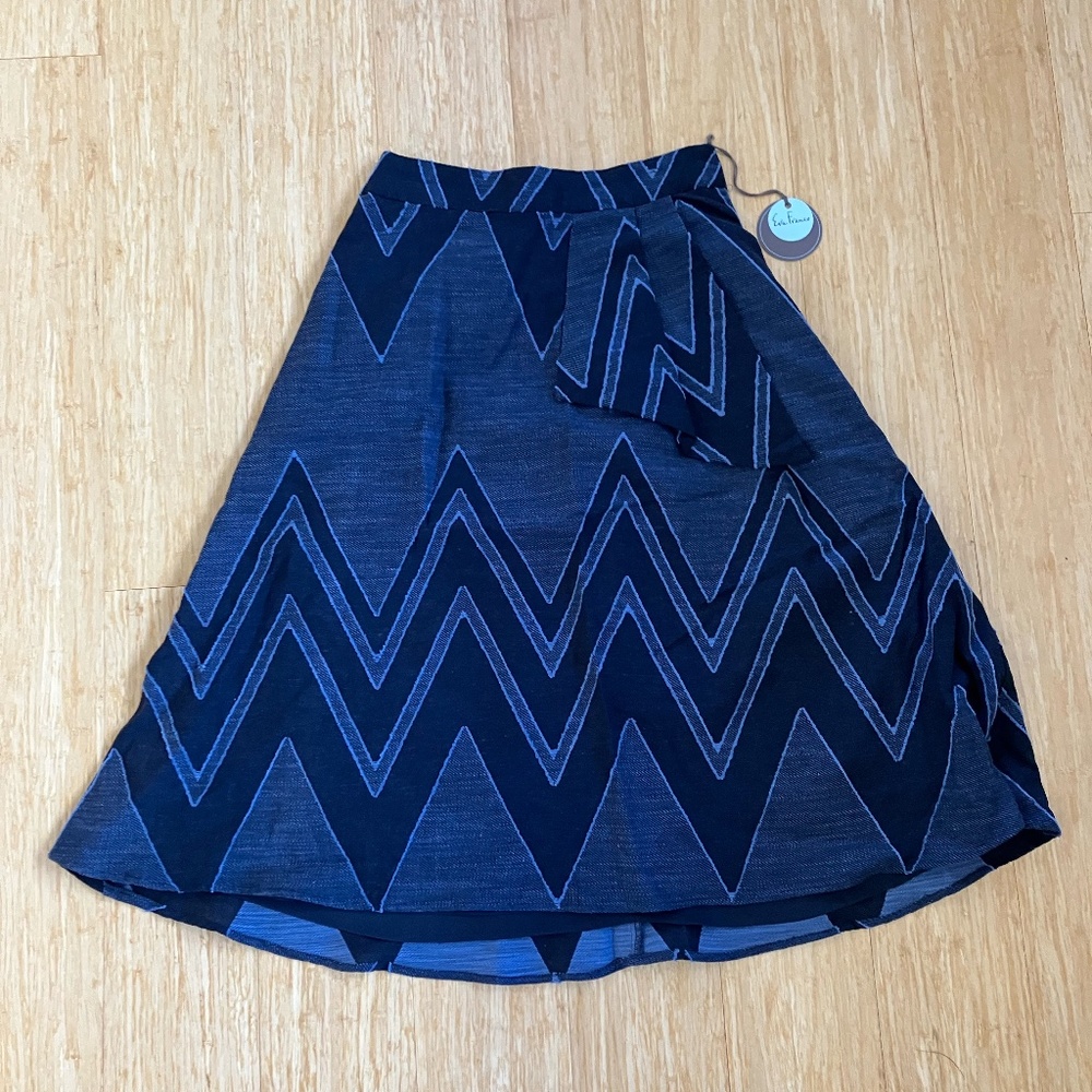 Eva Franco Textured A Line Skirt. (Anthropologie )
